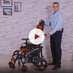 How to prepare the VIP 515 tilt-in-space wheelchair