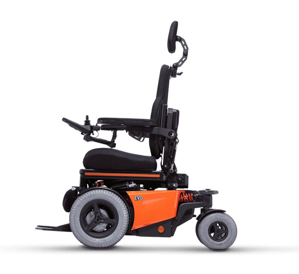 EVO LECTUS Top Line Power Wheelchair Front Drive | KARMA Medical